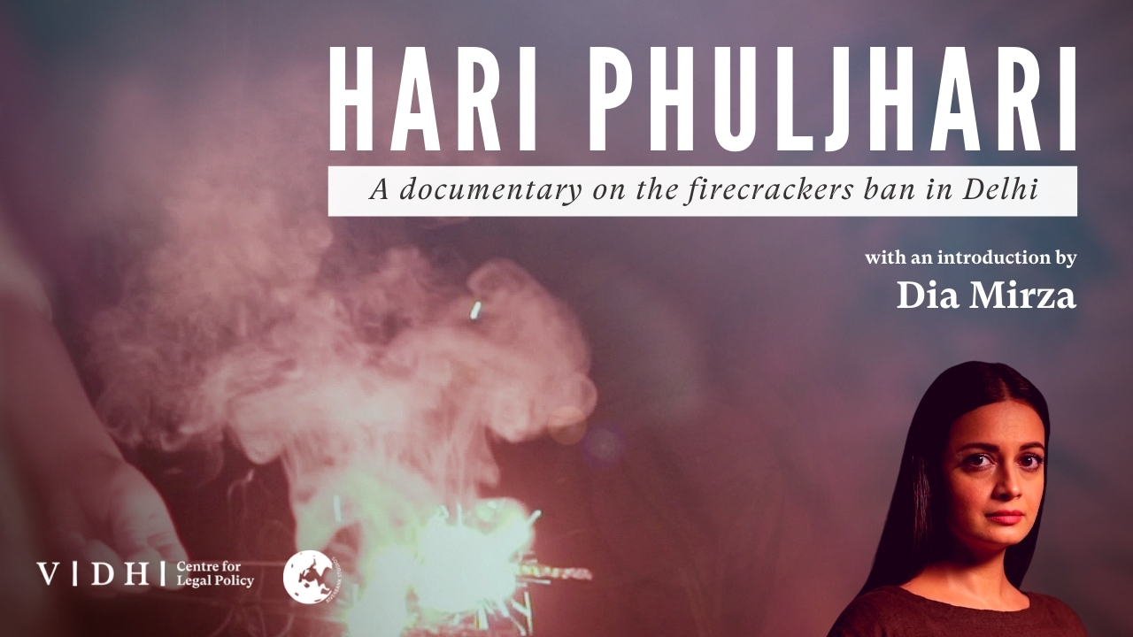 Poster of Hari Phuljhari- Documentary on firecrackers ban in Delhi
